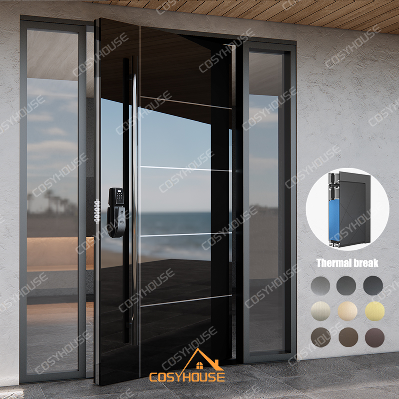 High Gloss Thermal Break Entry Door