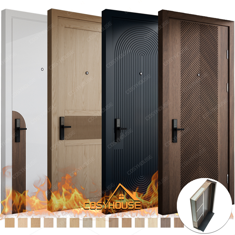 hospital fire rated wood door for healthcare and medical interior projects