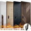 laminate fire rated wood door with durable decorative surface for project use