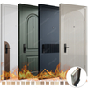 apartment fire rated wood door for residential entrance and corridor applications