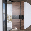Modern Steel Security Pivot Front Door with Smart Lock