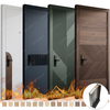 45 minute fire rated wood door for residential and commercial interior use