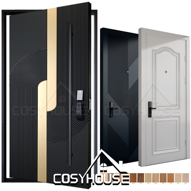 custom luxury entrance door bespoke aluminium front door design