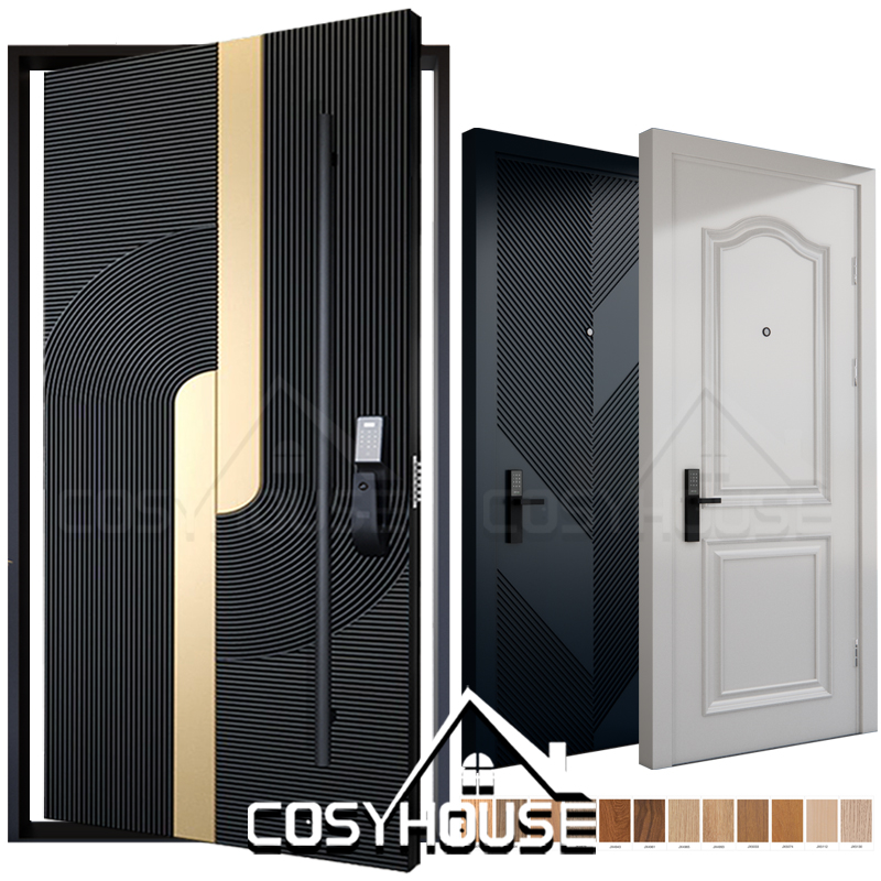 custom luxury entrance door bespoke aluminium front door design