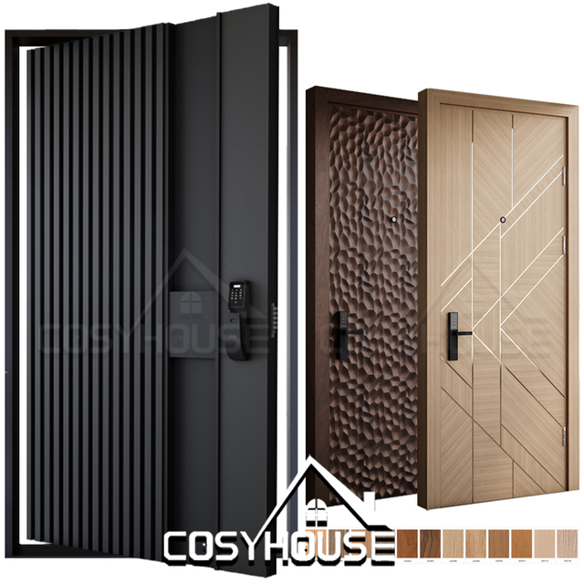 modern aluminium entrance door exterior residential front door