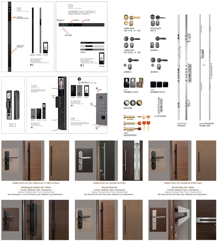Cross-section diagram of COSYHOUSE pivot hinge mechanism showing concealed floor anchor and ceiling anchor system for heavy-duty pivot doors up to 500kg capacity