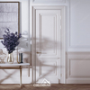 European Fluted Wooden Interior Door for Apartment and Hotel Projects